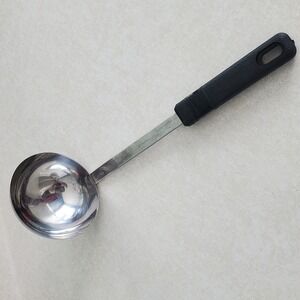 VTG BEST RESULTS by EKCO Stainless Steel Ladle Black Handle